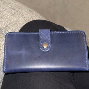 Portland Leather Goods *COWBOY BLUE* Bifold Wallet